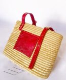 Sac en paille bohème Bali #5