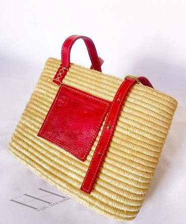 Sac en paille bohème Bali #5