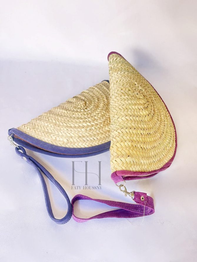 Sac en paille bohème Bali #4