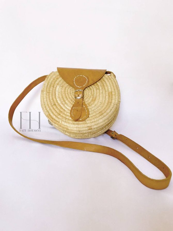 Sac en paille bohème Bali #3